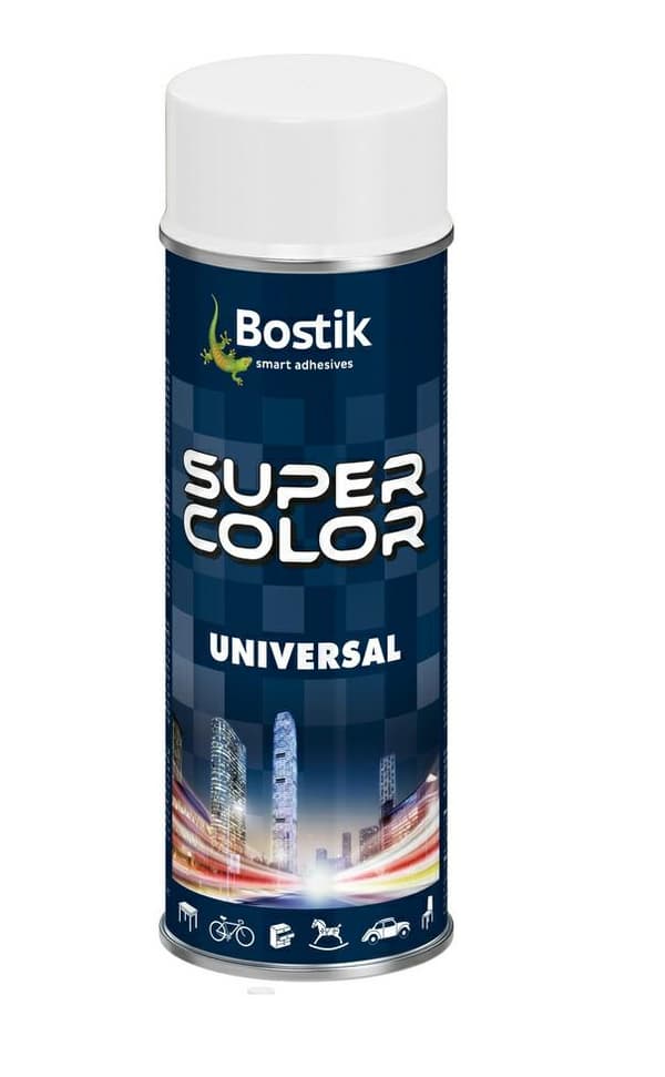 Bostik Valkoinen Kiiltävä Lakka 400 ml Suihke