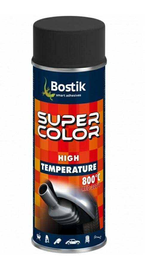 DB Spray Temperaturlack 400ml Svart