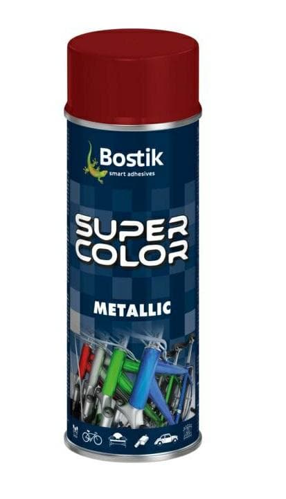 Bostik Metallic Acrylic Varnish Punainen 400 ml