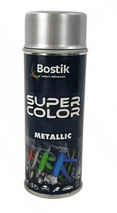 Akryl lak Bostik Metallisk sølv 400 ml