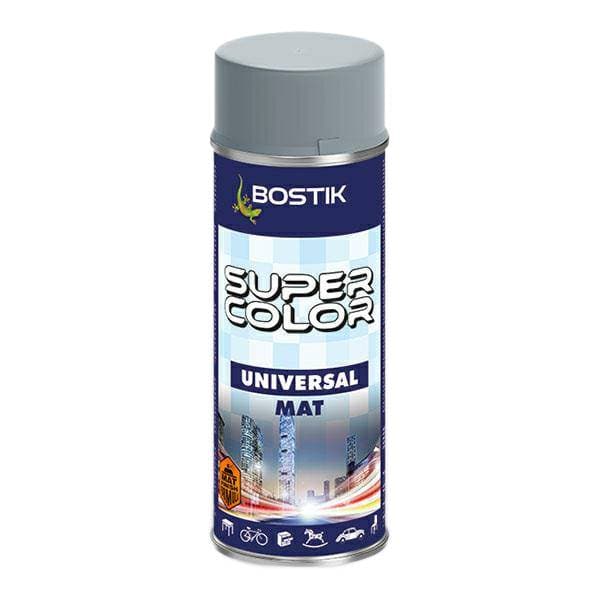 BOSTIK Spray L MAT Grå 7001 400ml Super Color Universal