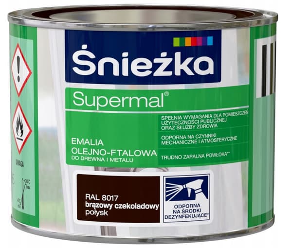 ŚNIEŻKA Supermal ruskea suklaa 8017 0,2l