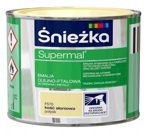 ŚNIEŻKA Supermal norsunluunvärinen 0,2 l