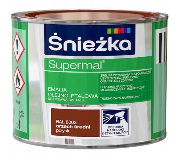 ŚNIEŻKA Supermal keskikokoinen pähkinä 8002 0,2l