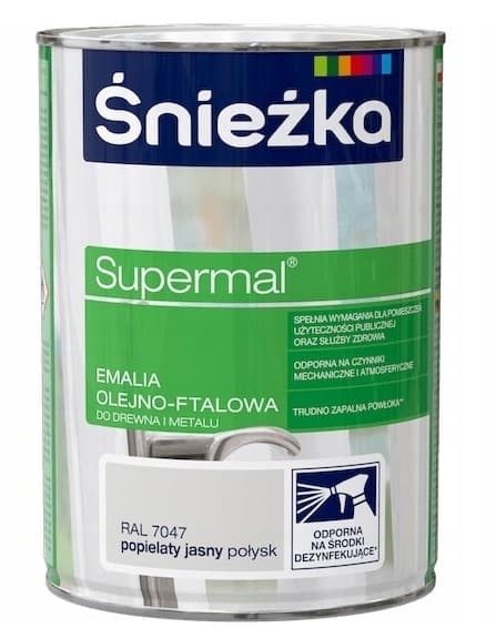 ŚNIEŻKA Supermal tuhka kevyt kiilto 7047 0,8L