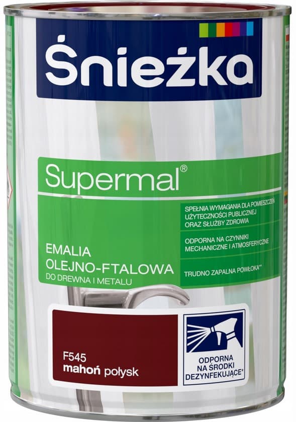 ŚNIEŻKA Supermal mahogny glans 0,8L