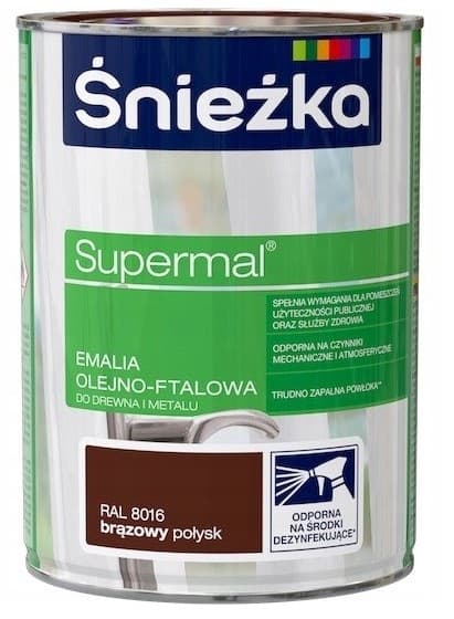 ŚNIEŻKA Supermal brun glans 8016 0,8L