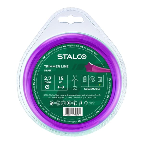 STALCO Stjerneskæretråd 1,6 mm x 15 m S053997042