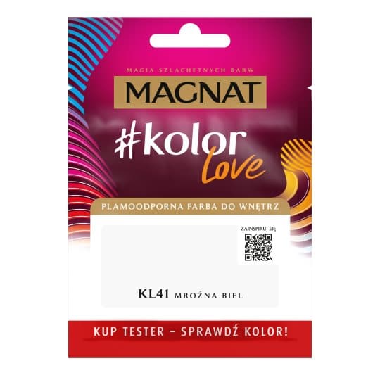 Magnat #kolorLove TEST KL41 jäätävän valkoinen 25ML