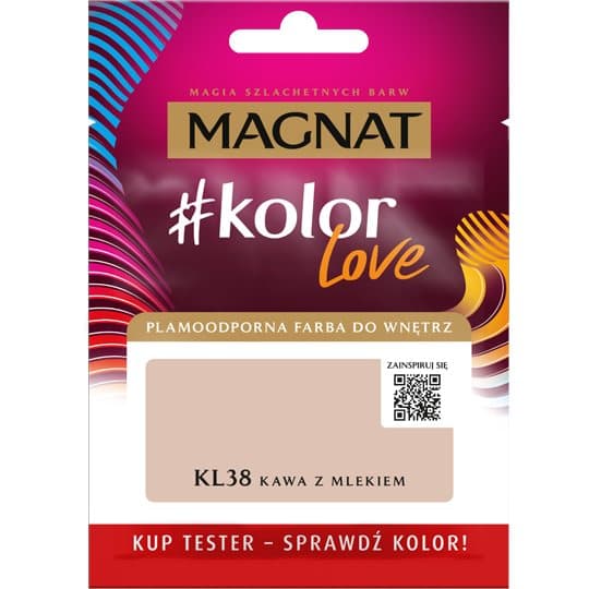 Magnat #kolorLove TEST KL38 kaffe med mjölk 25ML