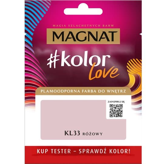 Magnat #kolorRakkausTESTI KL33 pinkki 25ML