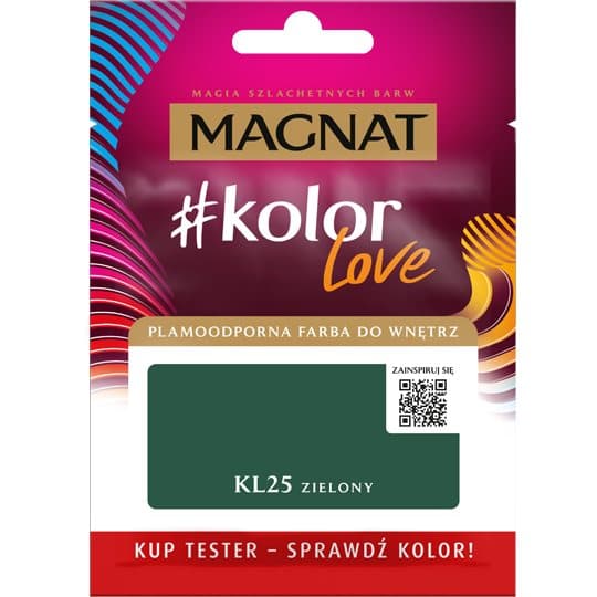Magnat #kolorRakkausTESTI KL25 vihreä 25ML