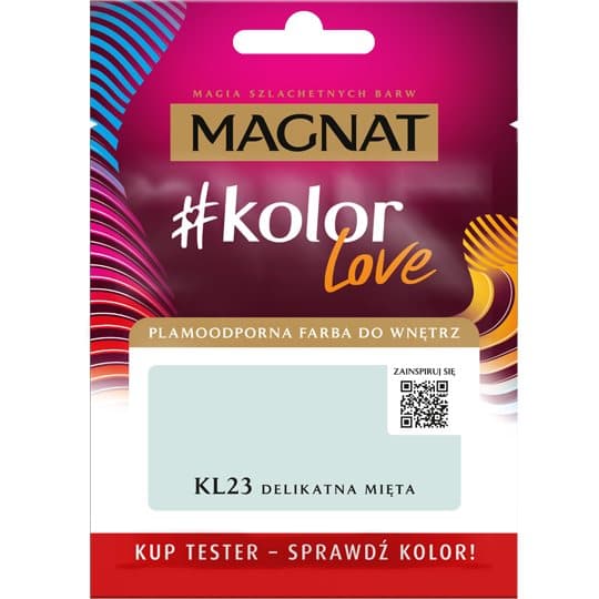 Magnat #kolorLove TEST KL23 delikat mint 25ML