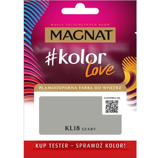 Magnat #kolorLove TEST KL18 grå 25ML