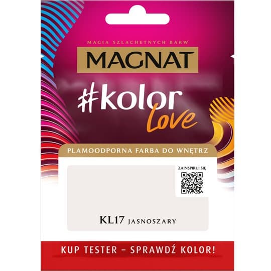 Magnat #kolorLove TEST KL17 vaaleanharmaa 25ML