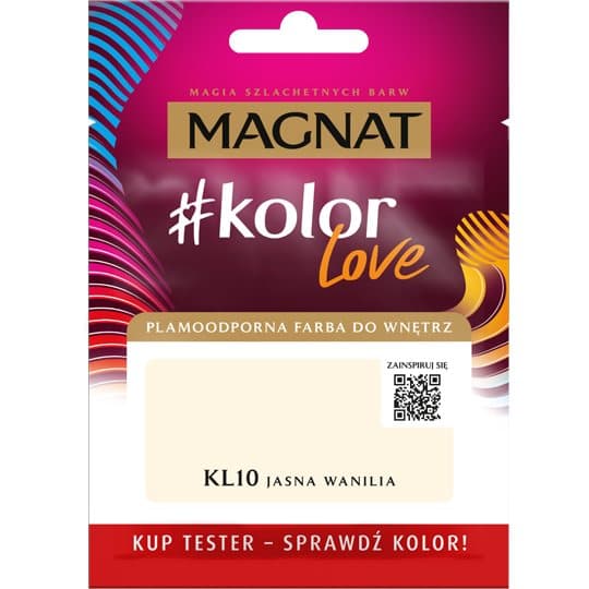 Magnat #kolorLove TEST KL10 lys vanilje 25ML