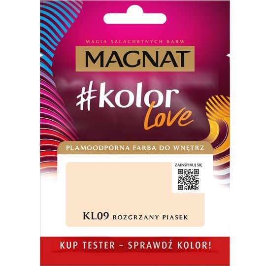 Magnat #kolorLove TEST KL09 uppvärmd sand 25ML