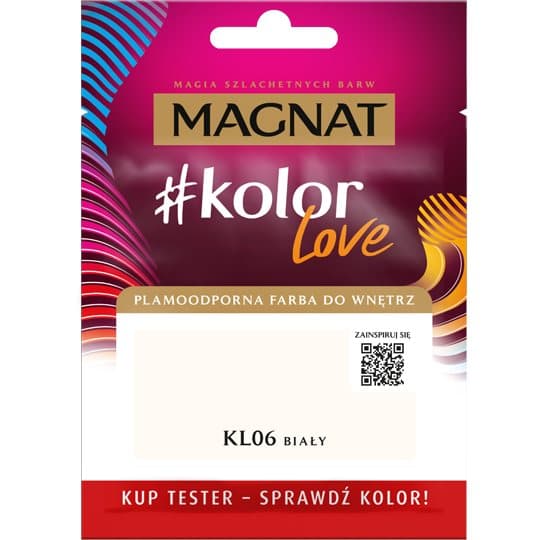 Magnat #kolorRakkausTESTI KL06 valkoinen 25ML