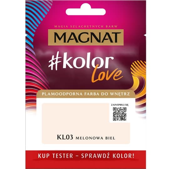 Magnat #kolorLove TEST KL03 melonivalkoinen 25ML