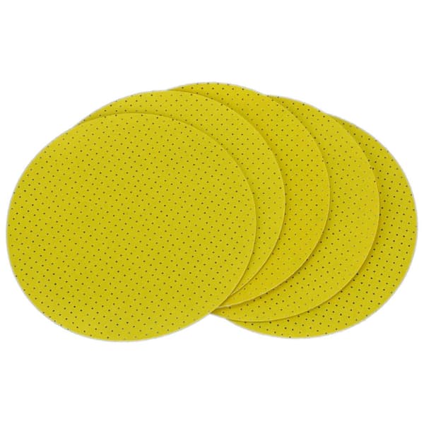 STALCO Gul perforeret slibeskive 225mm G220 (5 stk.) S065136340