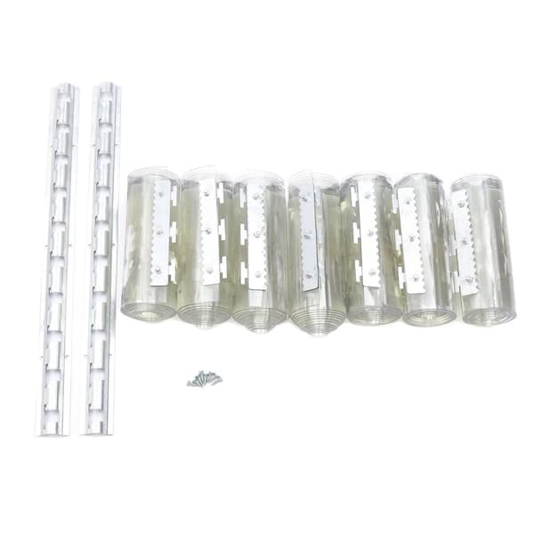 PVC Stripgardiner, Temperaturbeständiga, Lätt att Installera,Transparent
