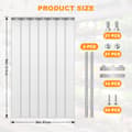 Miniatyrbillede 2 af 2: Strip PVC Dørgardin, Højkvalitets PVC, Klar Synlighed,91x213cm 7STK