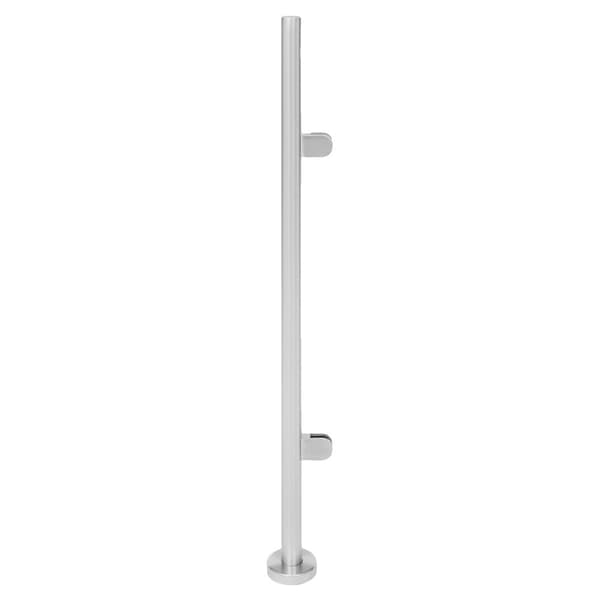Räcke i rostfritt stål, modern design, robust bärförmåga,110cm