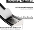 Miniatyrbild 2 av 7: OBOSOE 5M Tätningslist för dörr och fönster – Självhäftande Skumtätningslist för Isolering
