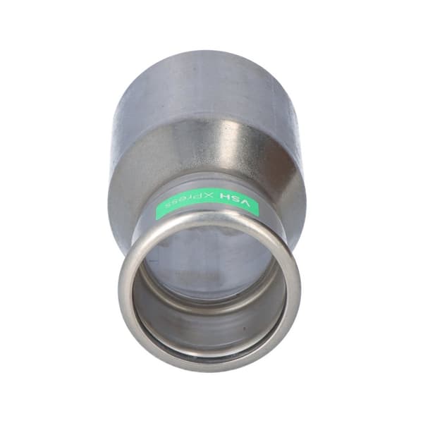 Inox nippelreducering - 76.1/54
