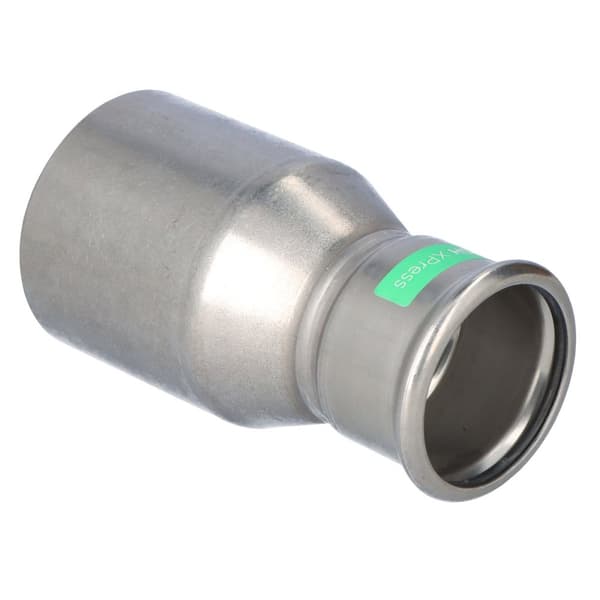 Inox nippelreducering - 76.1/54