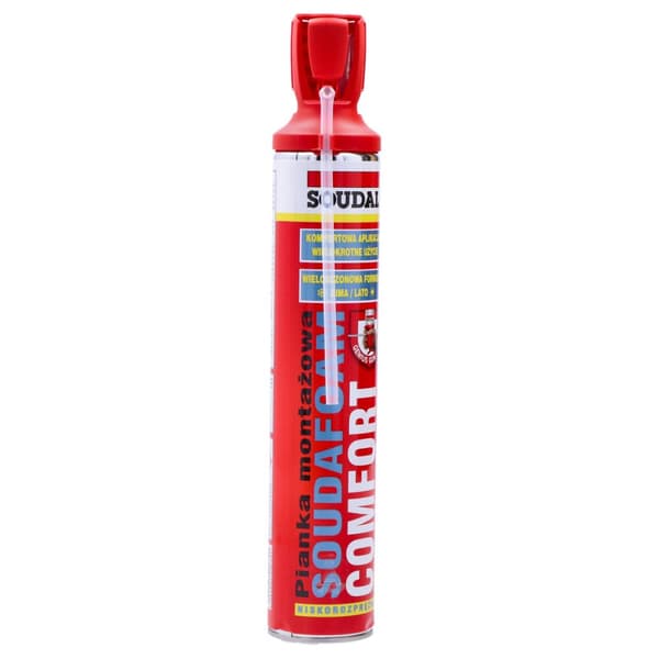 Soudafoam Comfort 750ml monteringsskum med Genius Gun applikator