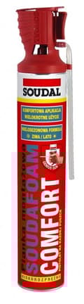 Miniatyrbillede 1 af 4: Soudafoam Comfort 750ml monteringsskum med Genius Gun applikator