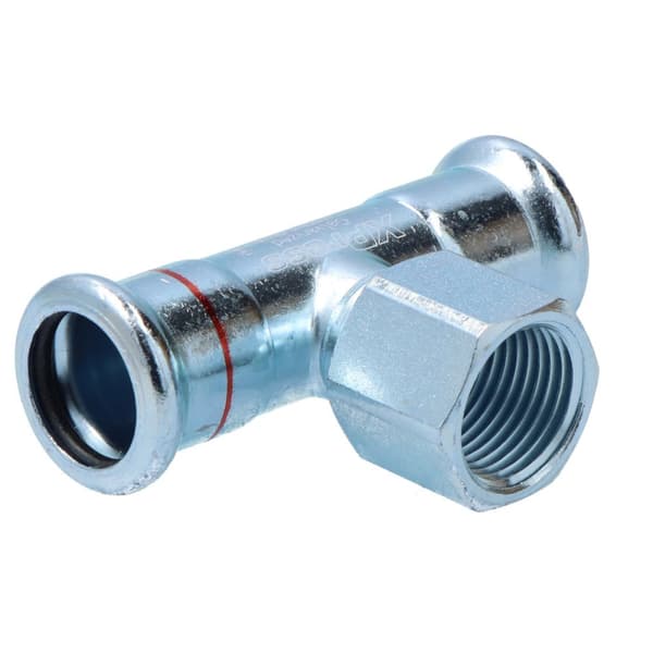 GW teräs T-liitin - 18 Rp1/2""