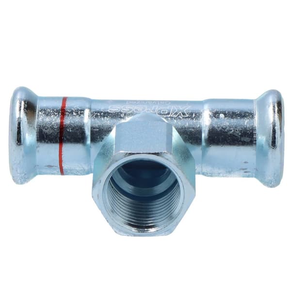 GW teräs T-liitin - 18 Rp1/2""