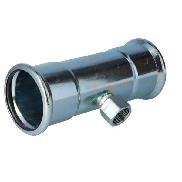 GW Stål T-stykke - 66,7 Rp3/4"