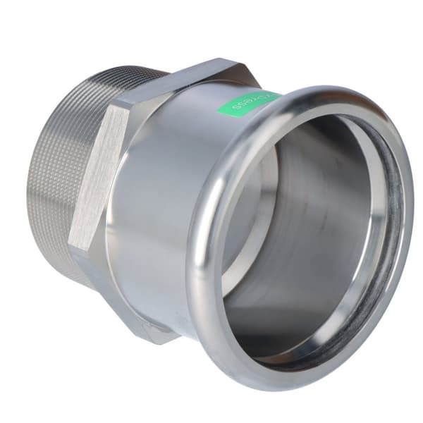 GZ-stik 1.4404 Inox - 88.9 R3""