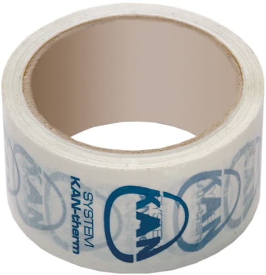 Tejp med KAN-therm-logotyp - 60 m