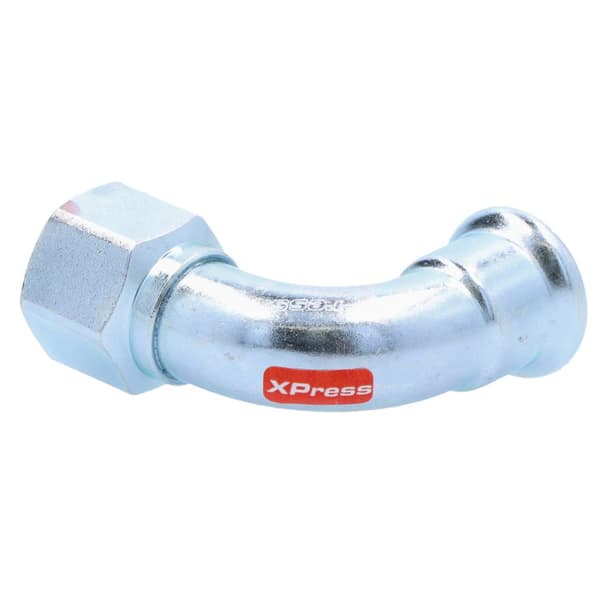 Albue 90° GW Stål - 22 Rp3/4""