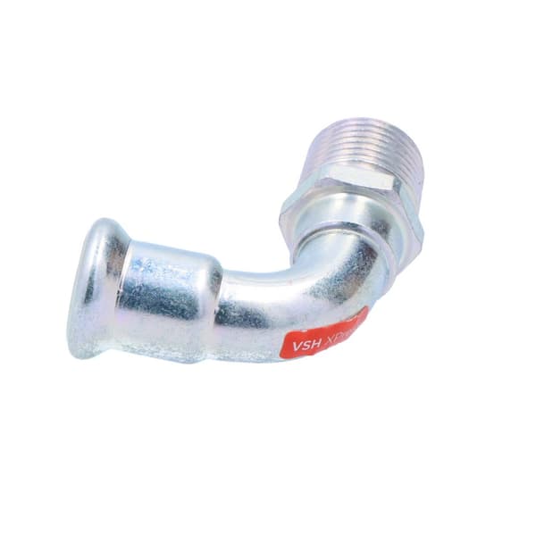 Böj 90° GZ stål - 15 R1/2"