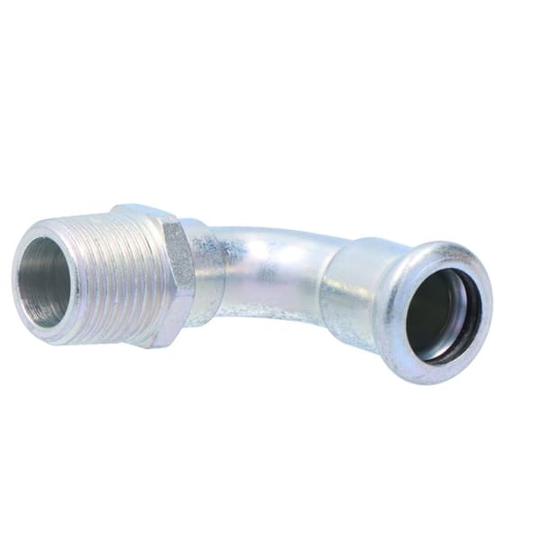 Böj 90° GZ stål - 15 R1/2"