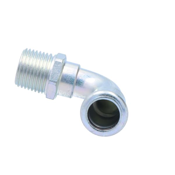 Böj 90° GZ stål - 15 R1/2"