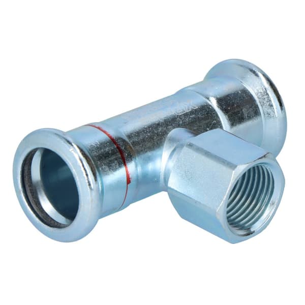 GW Teräksinen sprinkleri-T-liitin - 22 Rp1/2""
