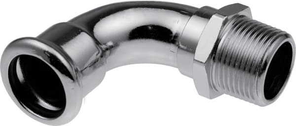 Böj 90° GZ stål - 35 R1 1/4"