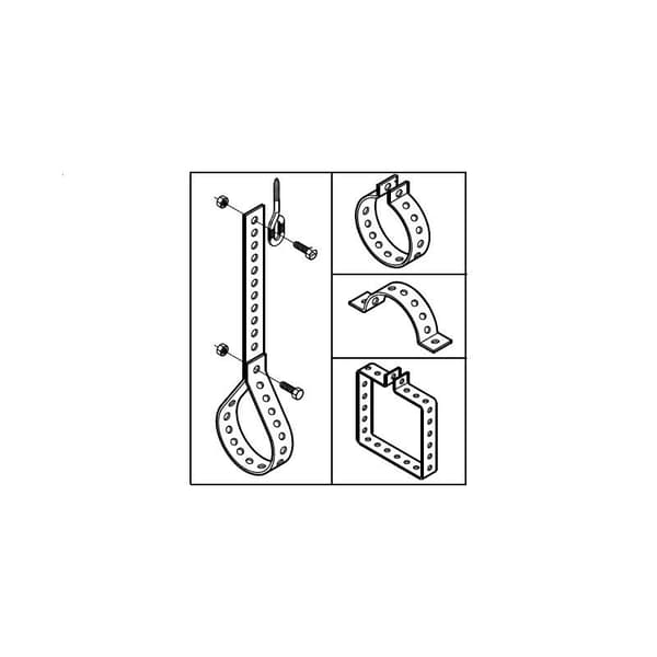 BIS stålmonteringstape 10 m 17x0,8 mm