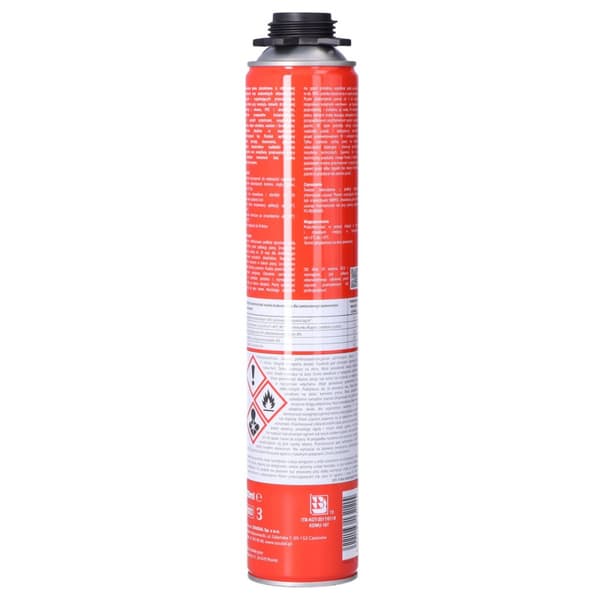 Pistoolin vaahtoprofiili 750 ml, vähän laajeneva