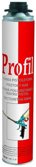 Pikkukuva 1 / 4: Pistoolin vaahtoprofiili 750 ml, vähän laajeneva