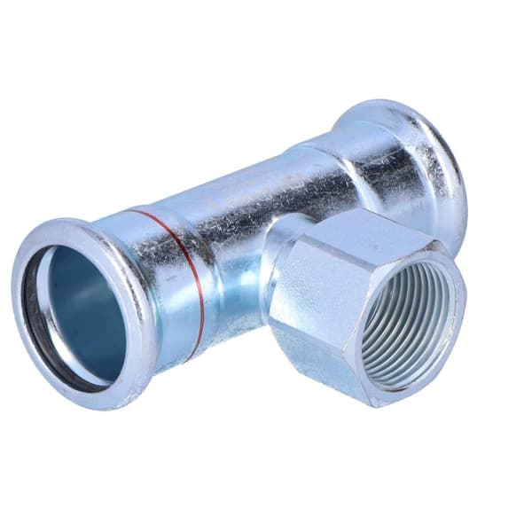 GW Stål T-stykke - 28 Rp3/4"