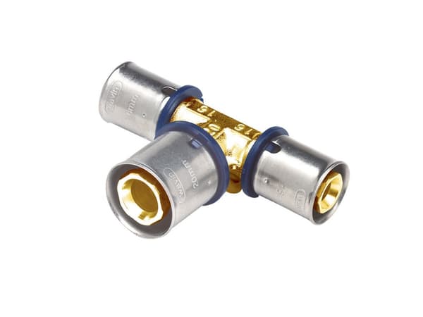 Reduktions-T-stykke M1 c/z vand PN10 63x40x63 kørelys