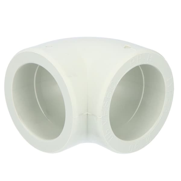 PP-albue 90 grader 90 mm