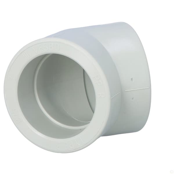 Albue PP 45 grader 75 mm